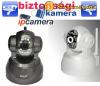 Rögzítős éjjellátó internet kamera IP kamera - Plug Play - mobilról is!