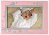 Hama Ginny 10x15 fém baba képkeret (rózsaszín)