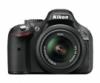 Nikon D5200 digitális tükörreflexes fényképezőgép váz fekete VBA350AE